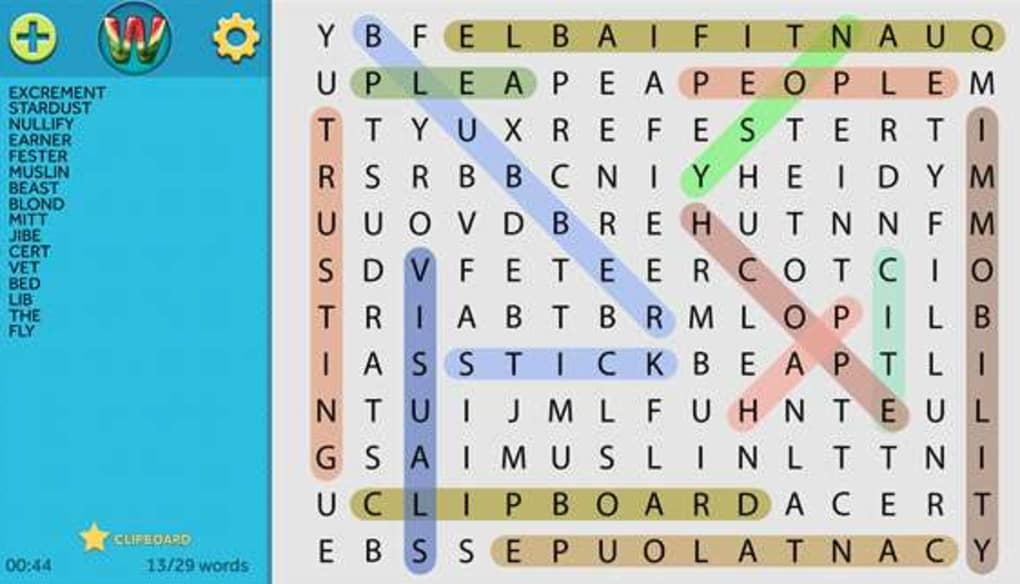free downloadable word search games